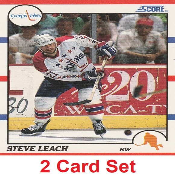 Steve Leach Hockey Card Collection - Picture 1 of 3